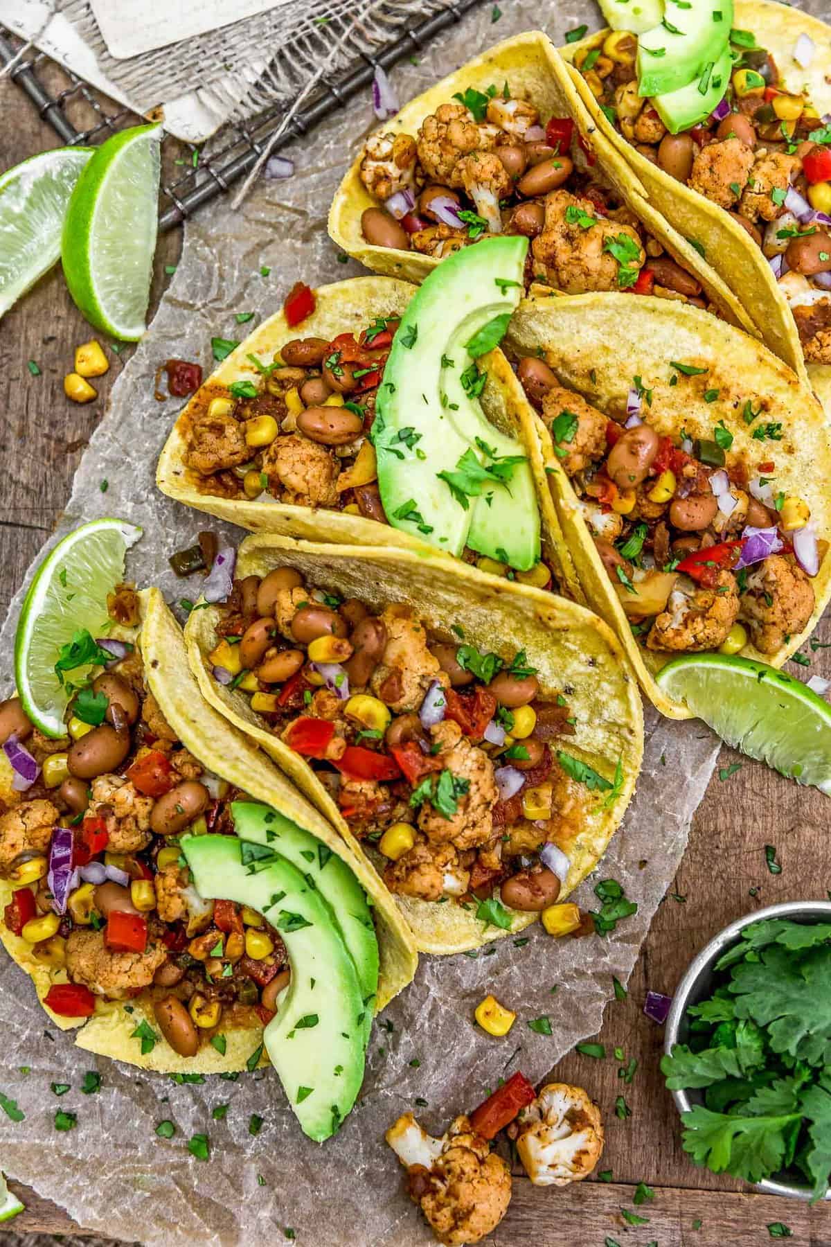 Cauliflower Fiesta Tacos