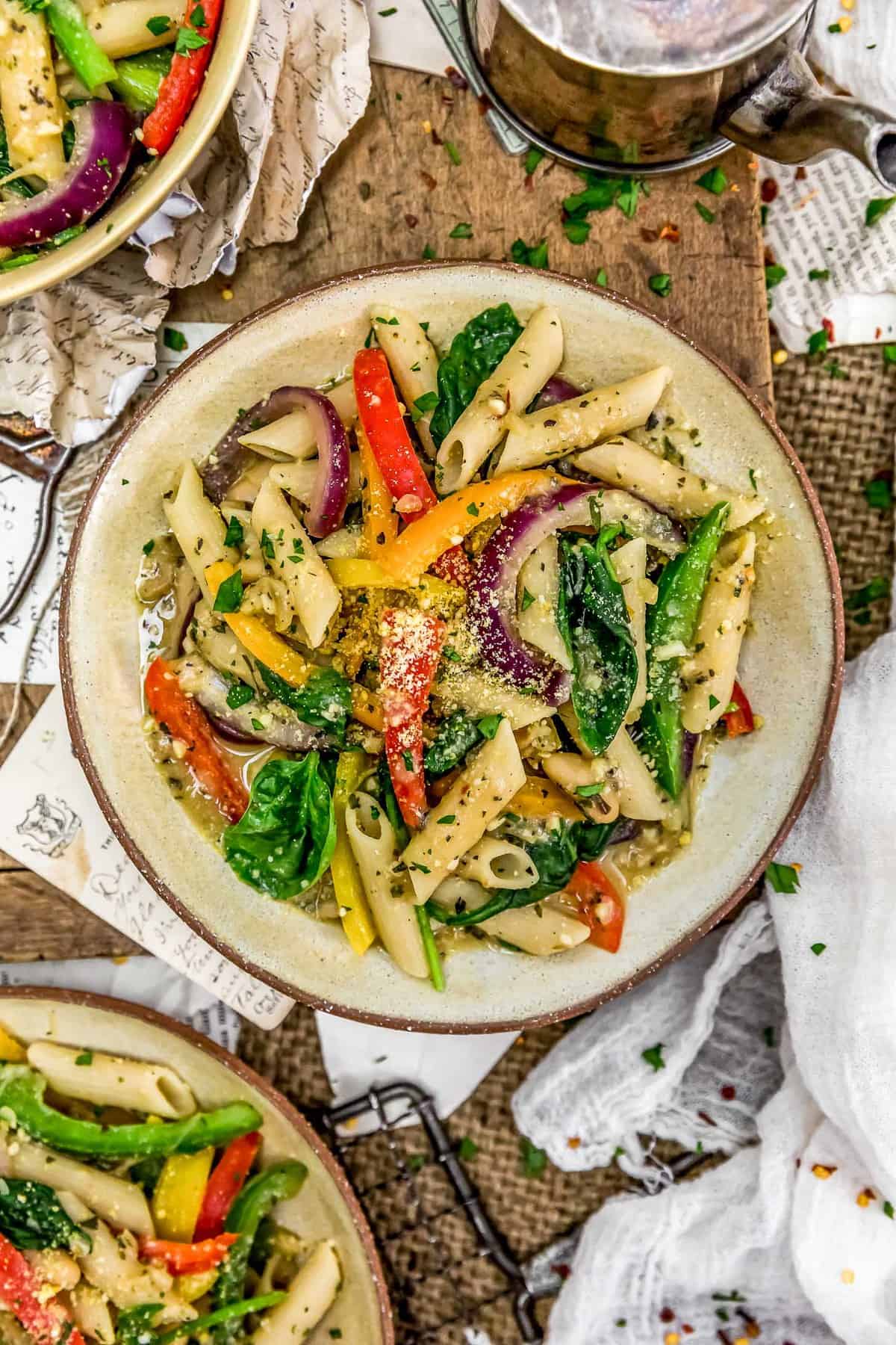 Italian Pasta and Peppers