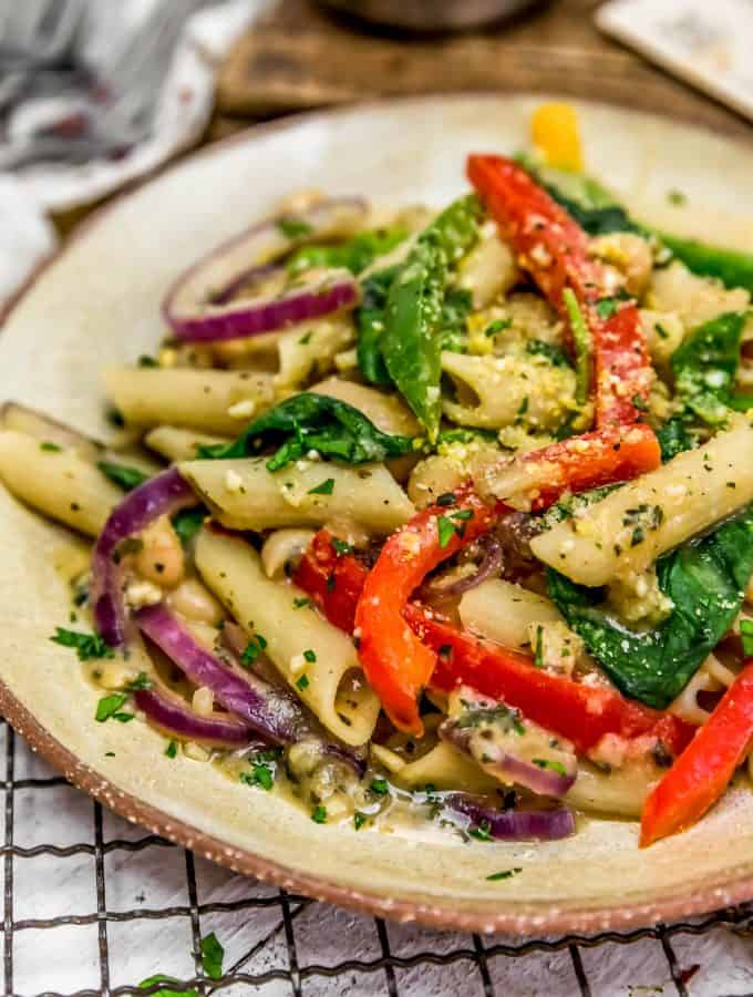 Italian Pasta and Peppers