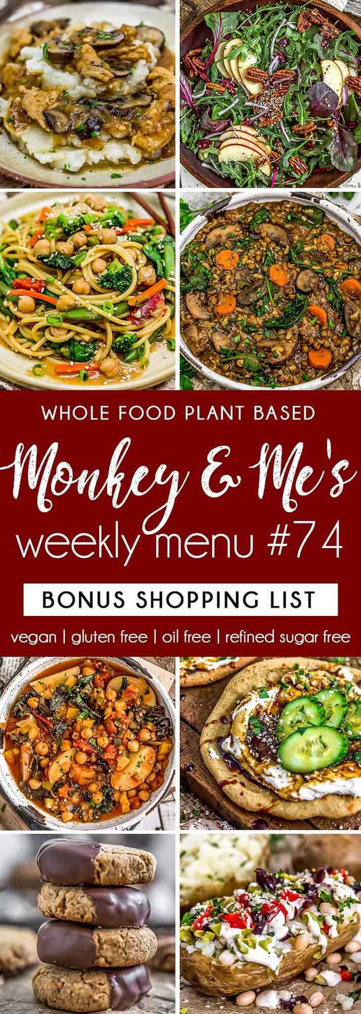 Monkey and Me's Menu 74 featuring 8 recipes