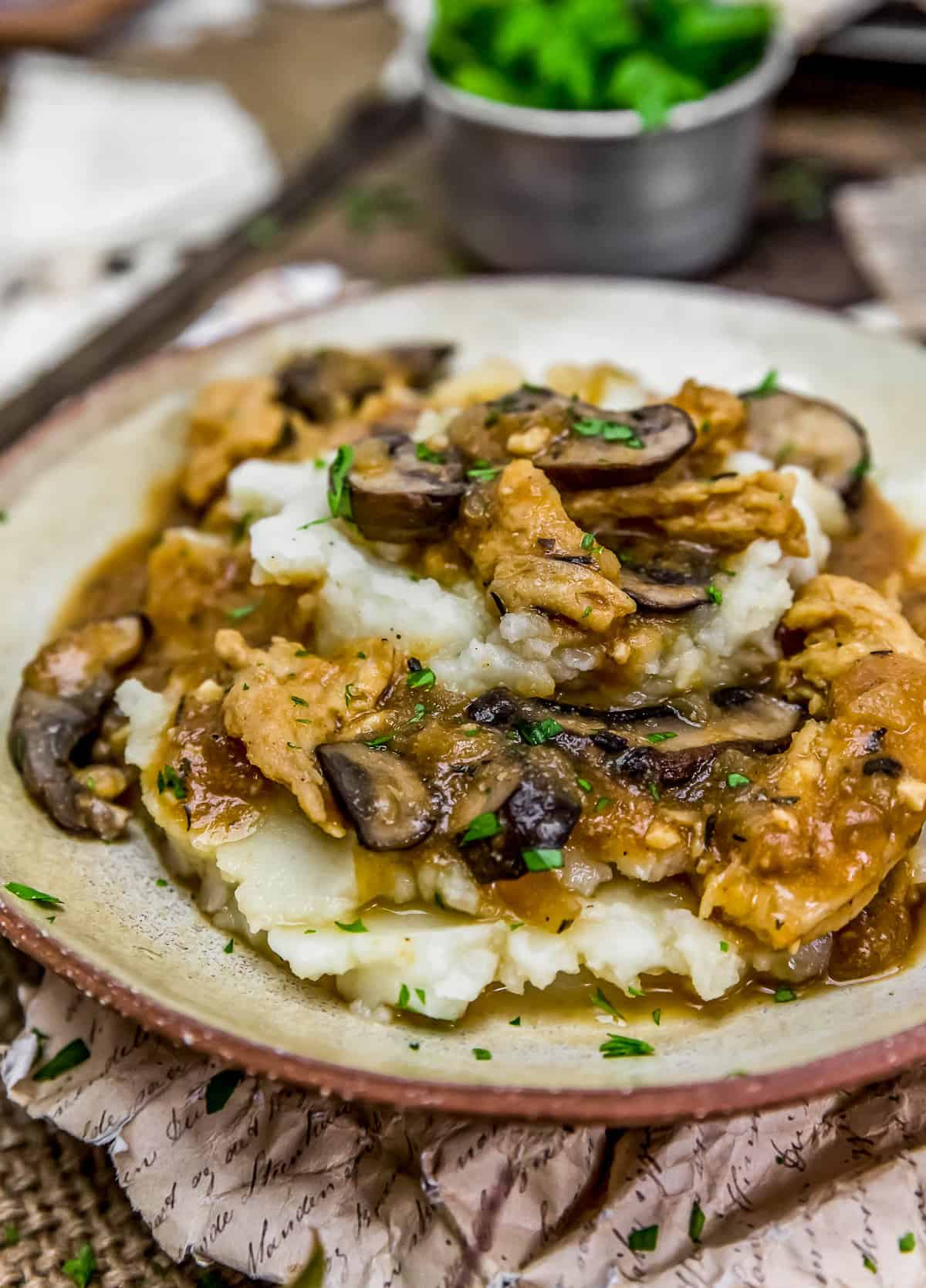 Vegan Salisbury Steak