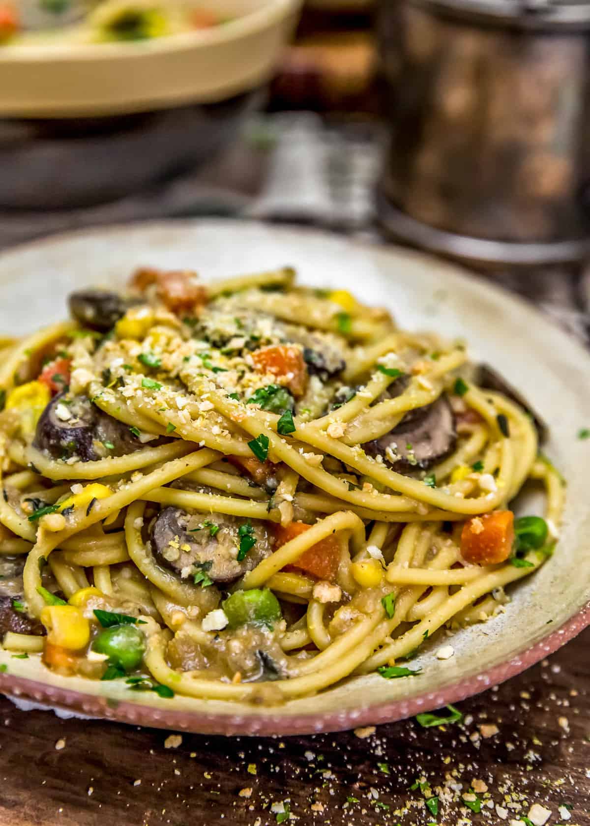 Vegan Veggie Tetrazzini