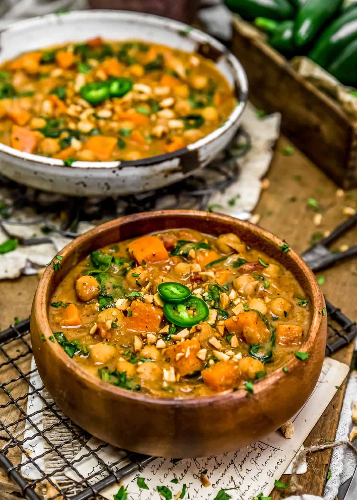 Bowls of African Peanut Stew