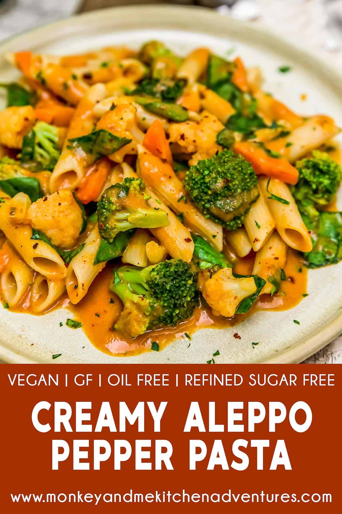 Creamy Aleppo Pepper Pasta Text Description
