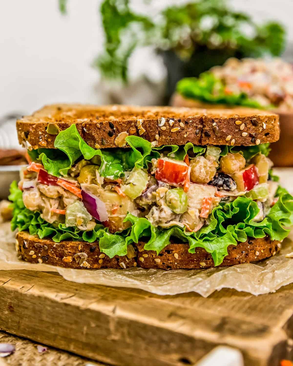 Harvest Chickpea Salad Sandwich