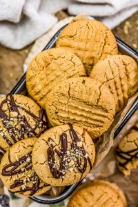 Peanut Butter Shortbread Cookies - Monkey And Me Kitchen Adventures