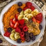 Peanut Butter and Berries Bowl