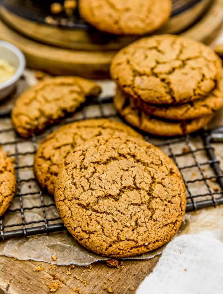 Ginger Snap Cookies - Monkey and Me Kitchen Adventures