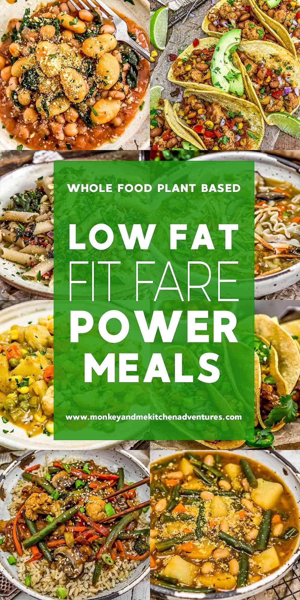 Low Fat Fit Fare Power Meals with text description