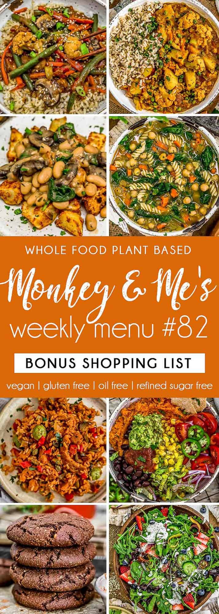 Monkey and Me's Menu 82 featuring 8 recipes