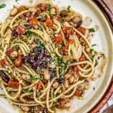 Spaghetti alla Siciliana - Monkey and Me Kitchen Adventures