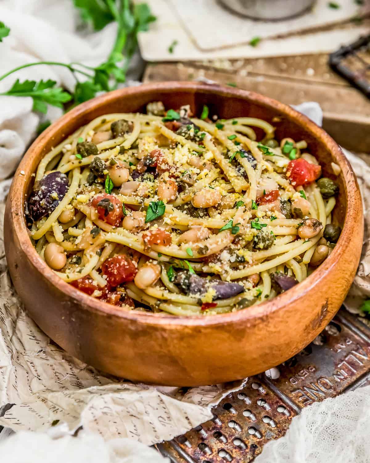 Bowl of Pasta Puttanesca