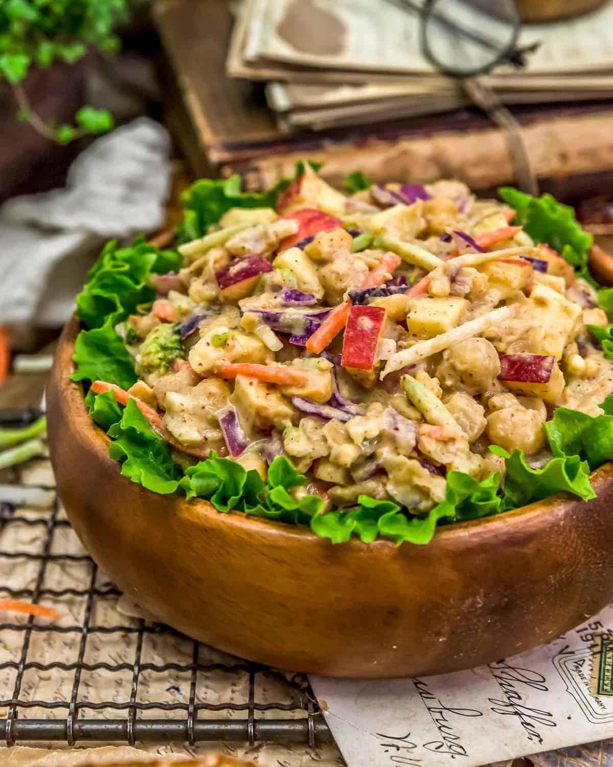 Asian Chickpea Salad