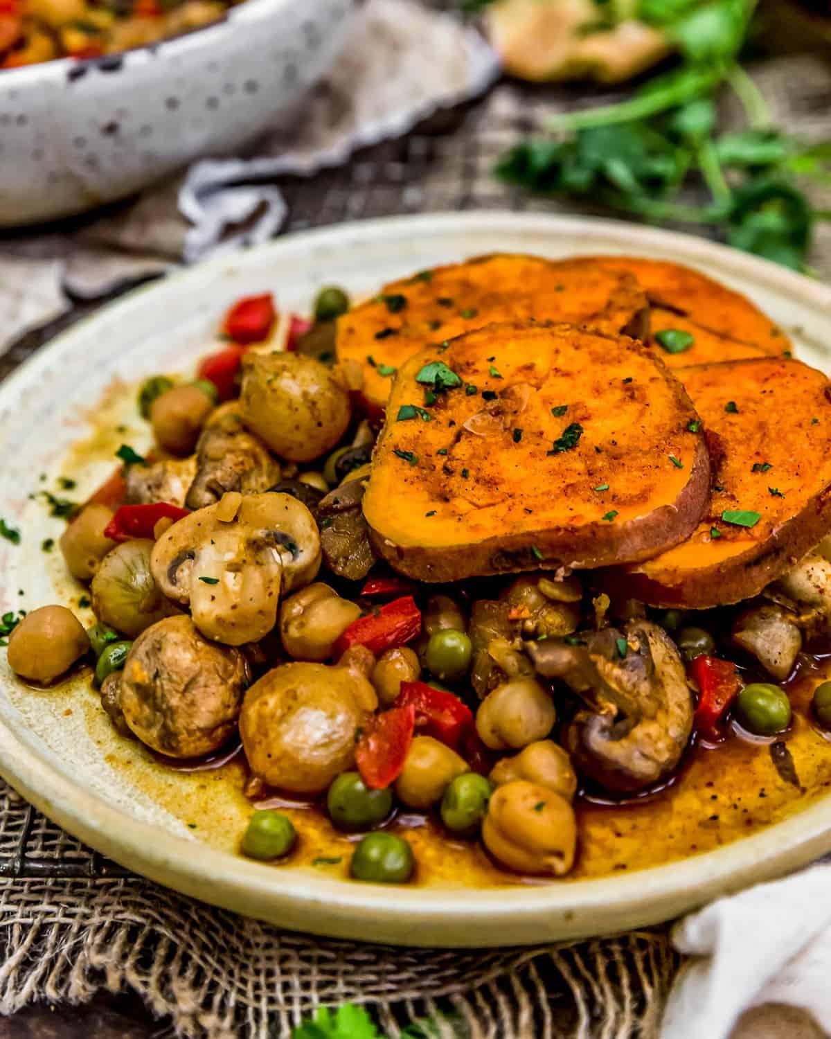 Moroccan Mushroom Tagine