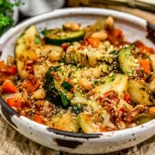 Rustic Italian Vegetable Bake-image