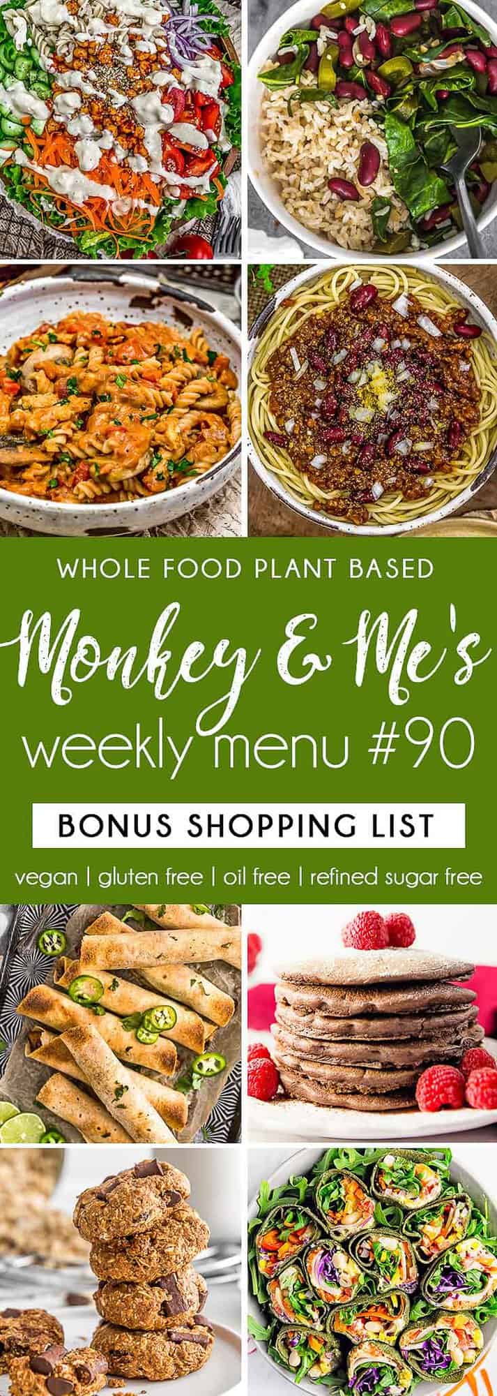 Monkey and Me's Menu 90 featuring 8 recipes