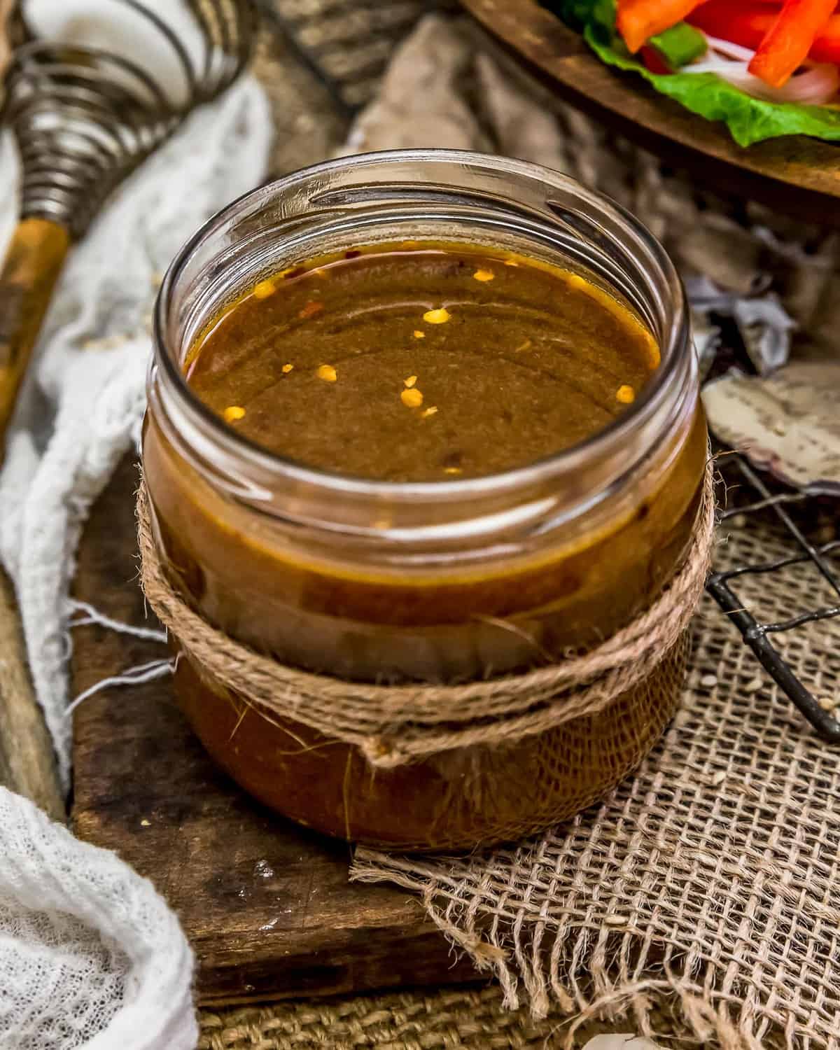 Oil Free Asian Sweet Chili in a jar