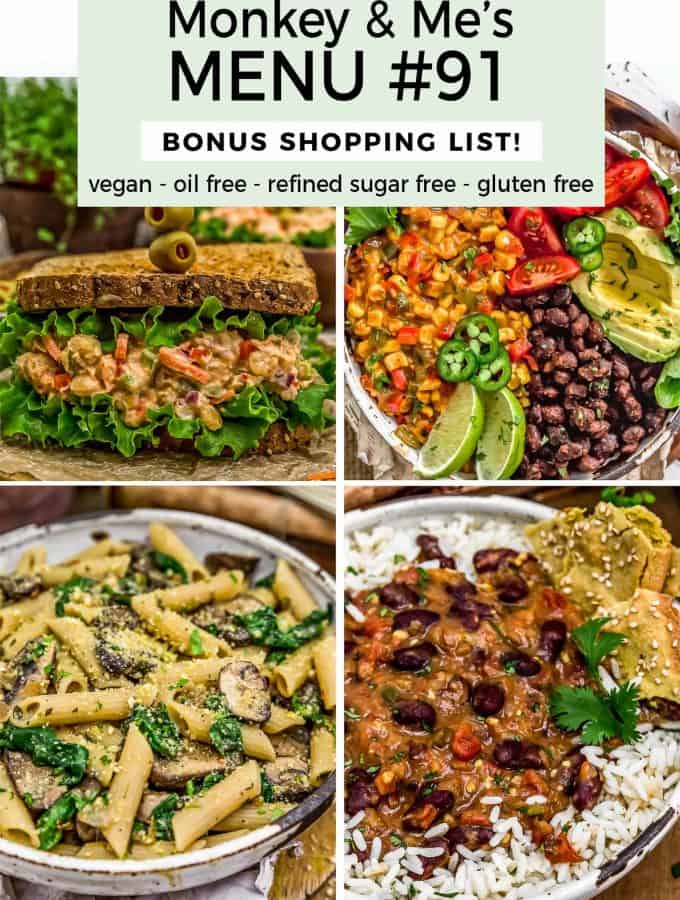 Monkey and Me's Menu 91 featuring 4 recipes
