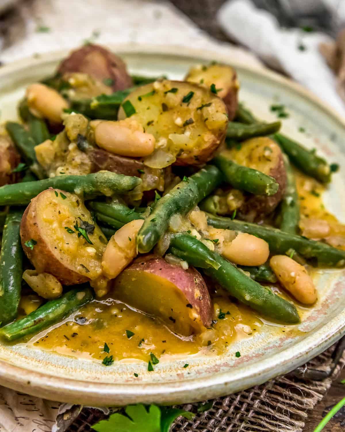 Country Ranch Green Beans and Potato