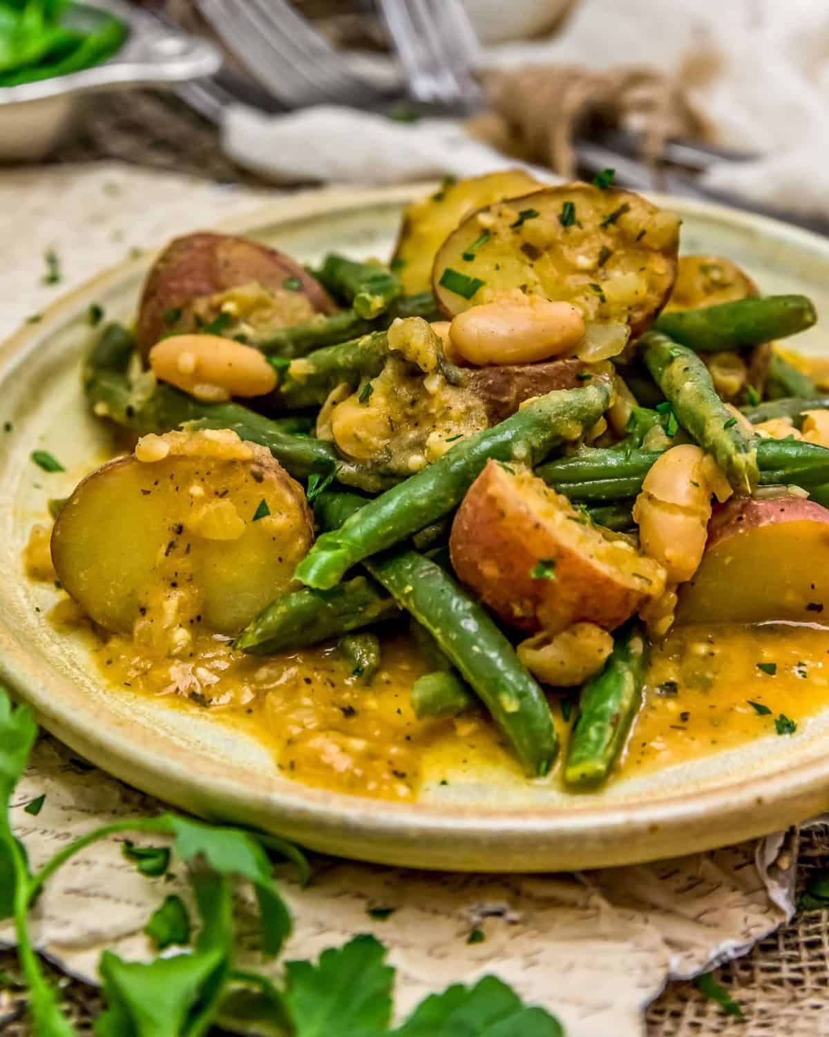  Country Ranch Green Beans and Potatoes