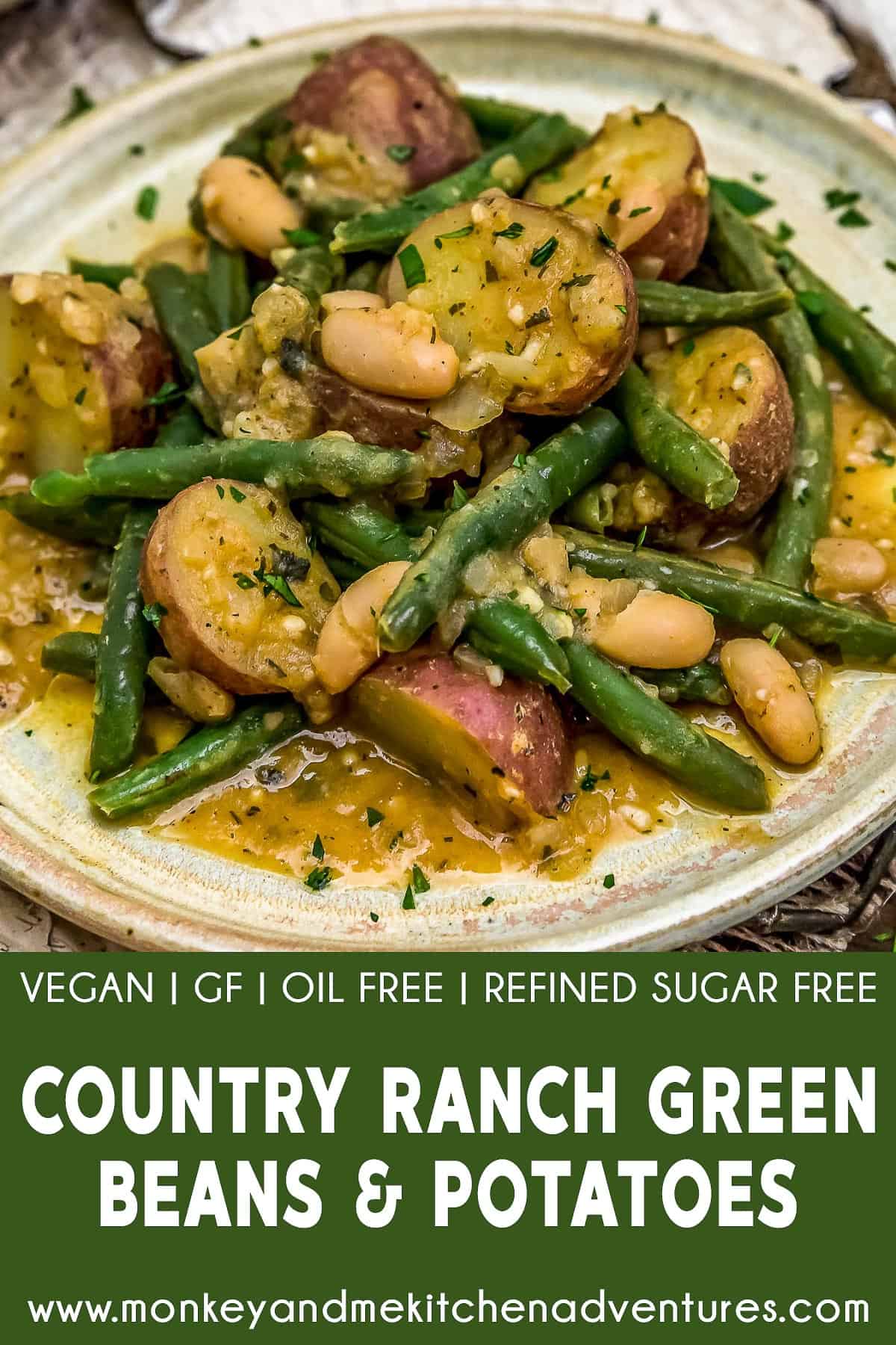 Country Ranch Green Beans and Potato with text description