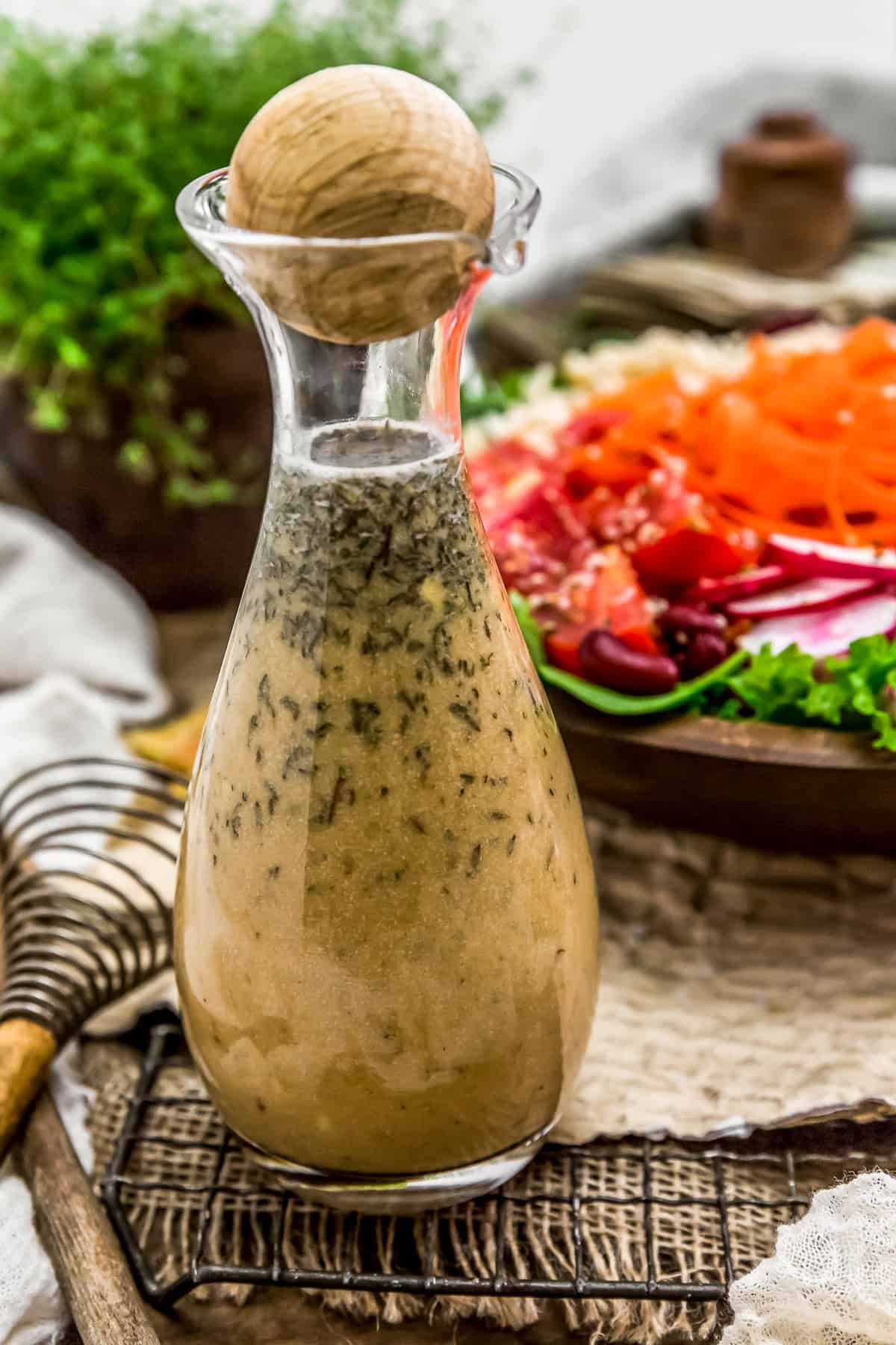 Bottle of Oil Free Herb Vinaigrette