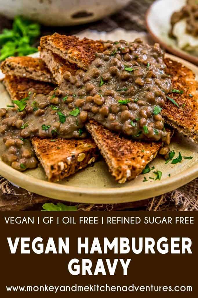 Vegan “Hamburger” Gravy (SOS) Monkey and Me Kitchen Adventures