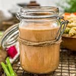 Jar of Oil Free Creamy Garlic Dressing