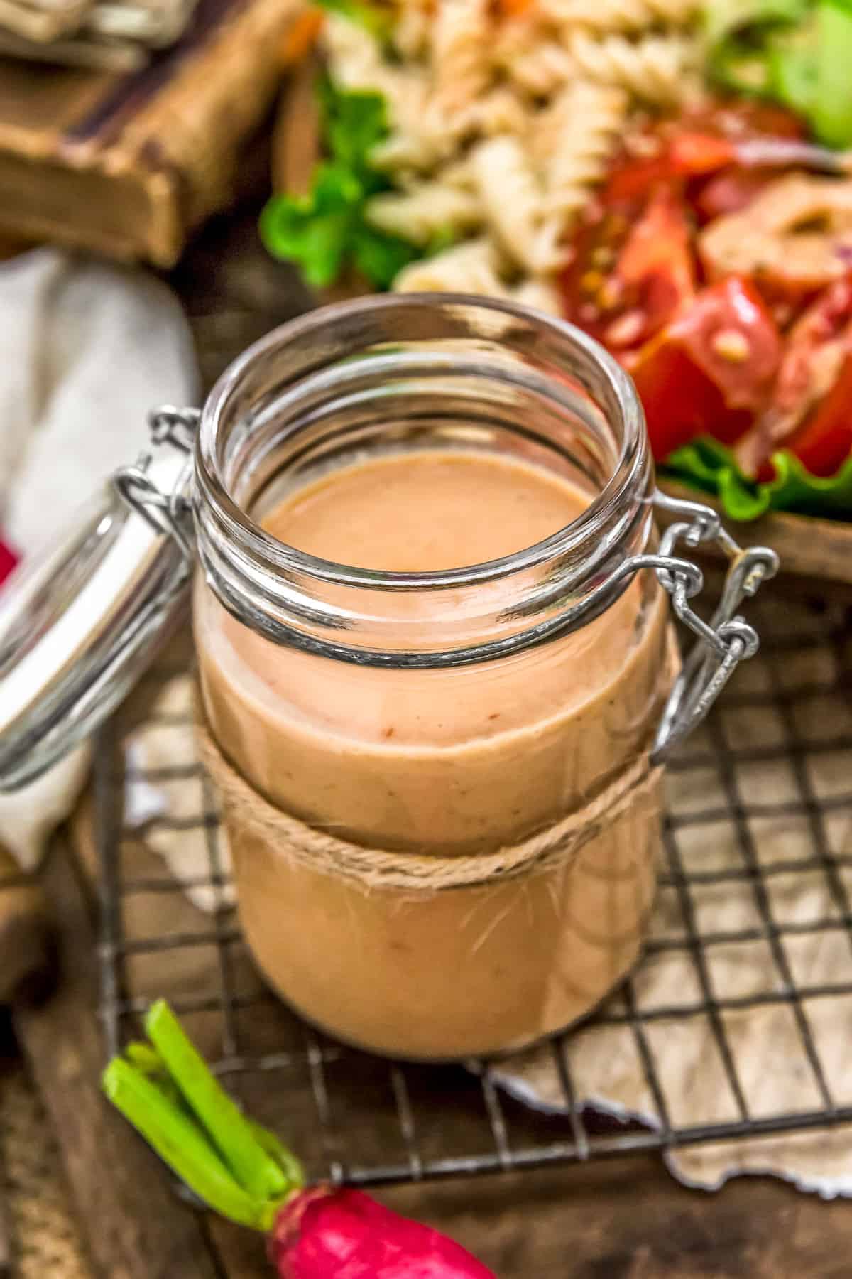 Oil Free Creamy Garlic Dressing