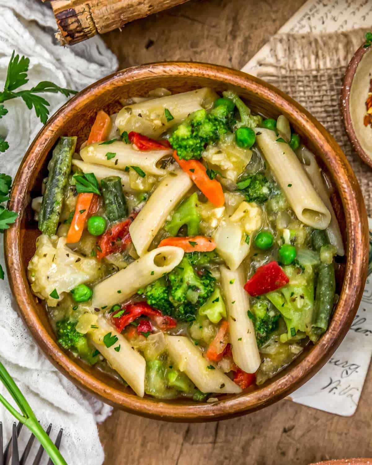 Bowl of Pasta Primavera