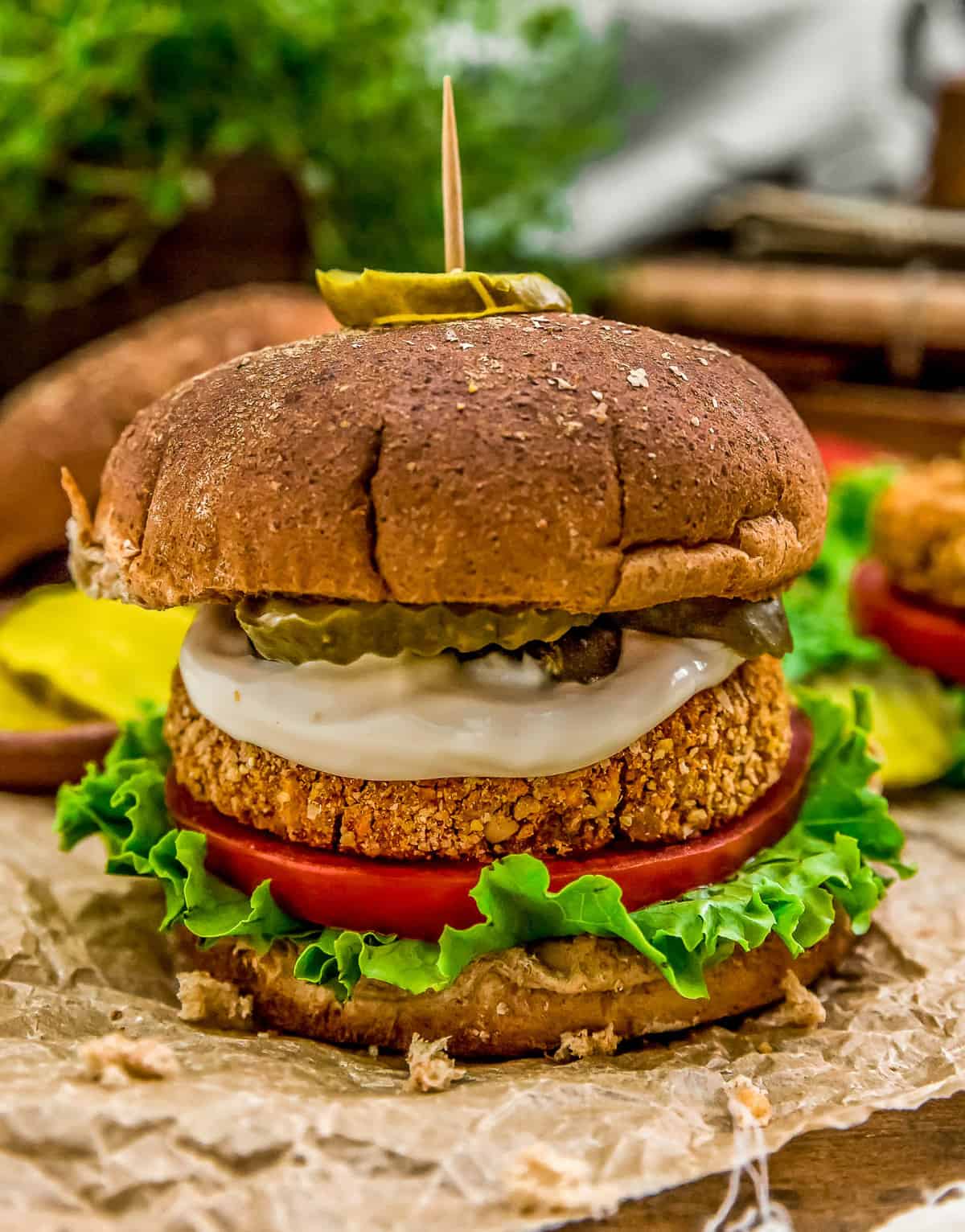 Vegan Spicy “Chicken” Patty Sandwich