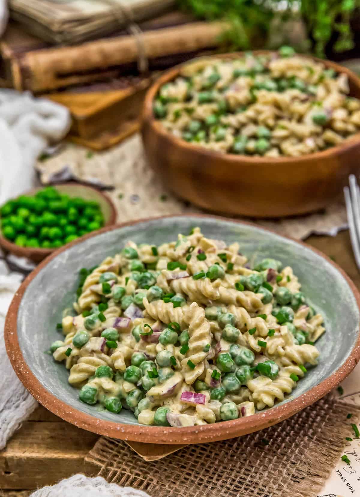 Served Vegan Crack Pasta Salad