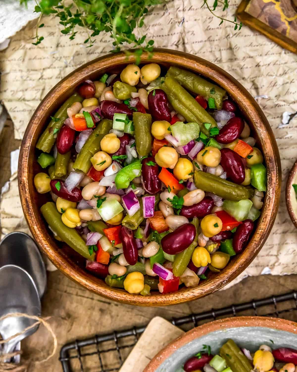 Oil Free Five Bean Salad