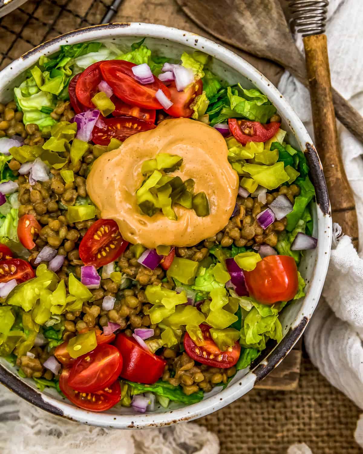 Vegan salad bowl recipe