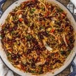 Cajun Cabbage and Rice Skillet