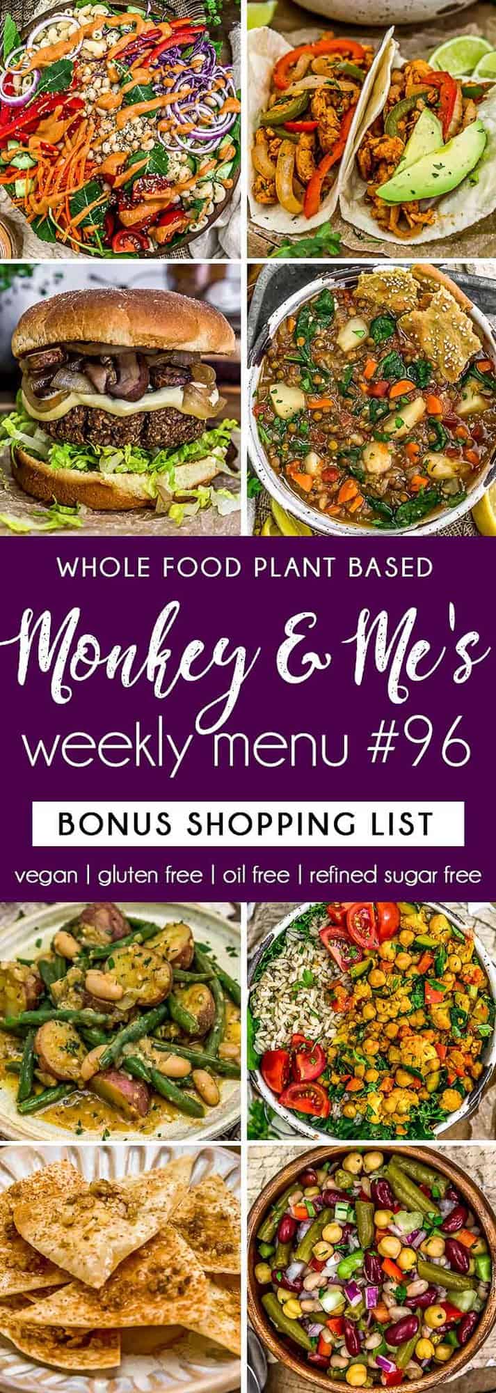 Monkey and Me's Menu 96 featuring 8 recipes