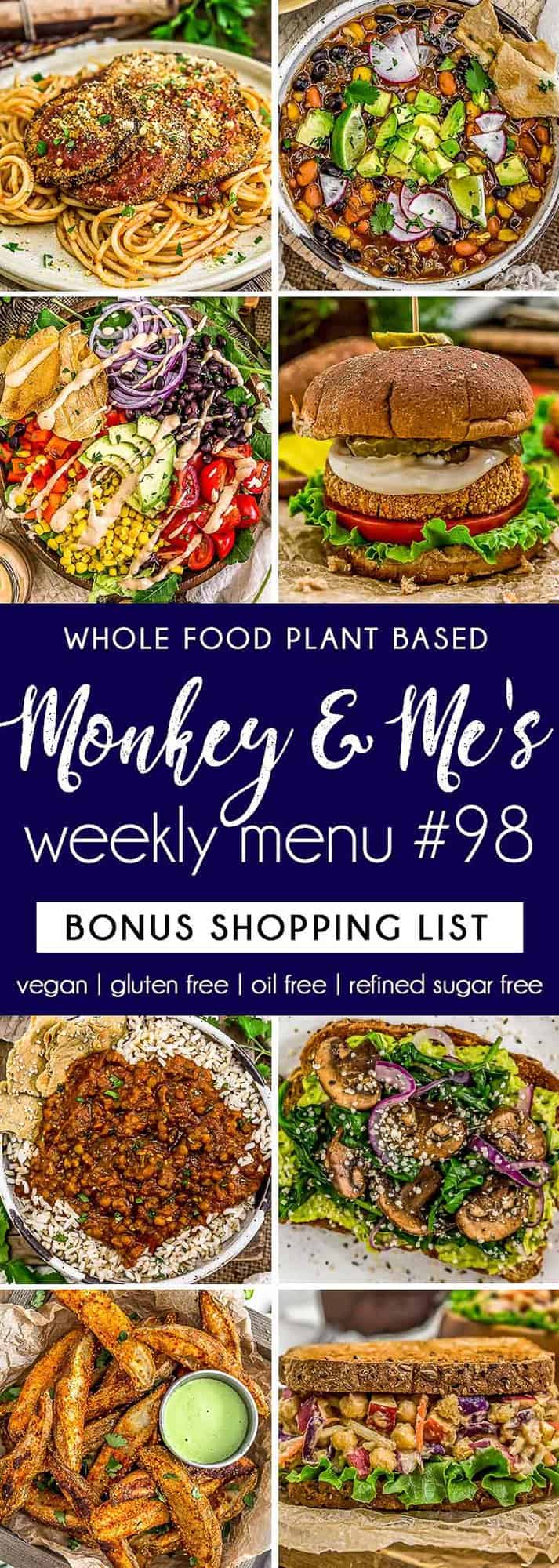 Monkey and Me's Menu 98 featuring 8 recipes