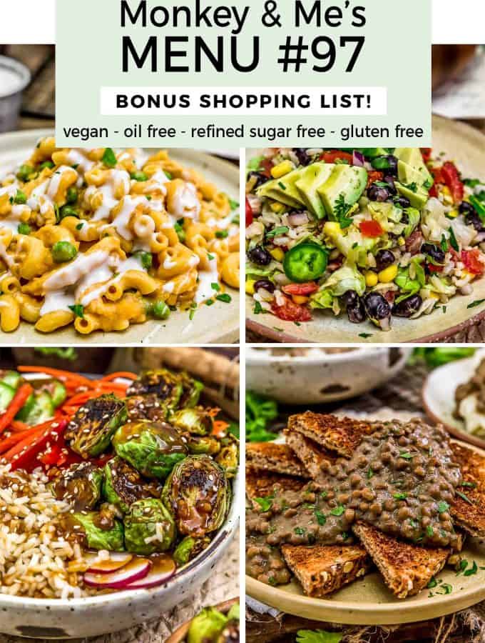 Monkey and Me's Menu 97 featuring 4 recipes