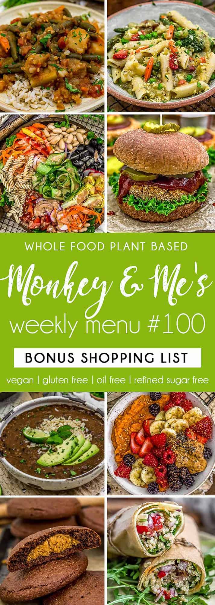 Monkey and Me's Menu 100 featuring 8 recipes