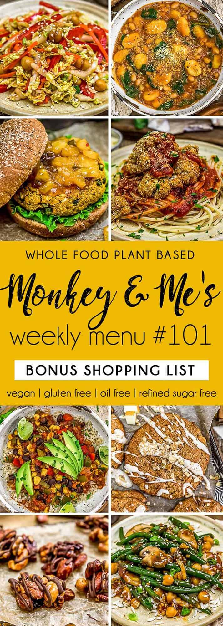 Monkey and Me's Menu 101 featuring 8 recipes