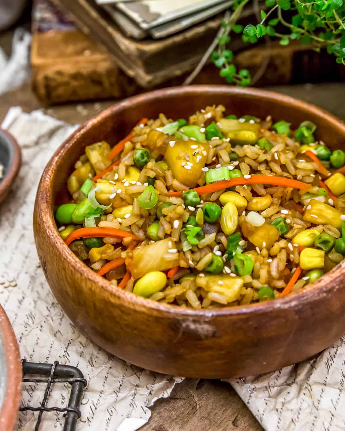 Bowl of Pineapple Fried Rice