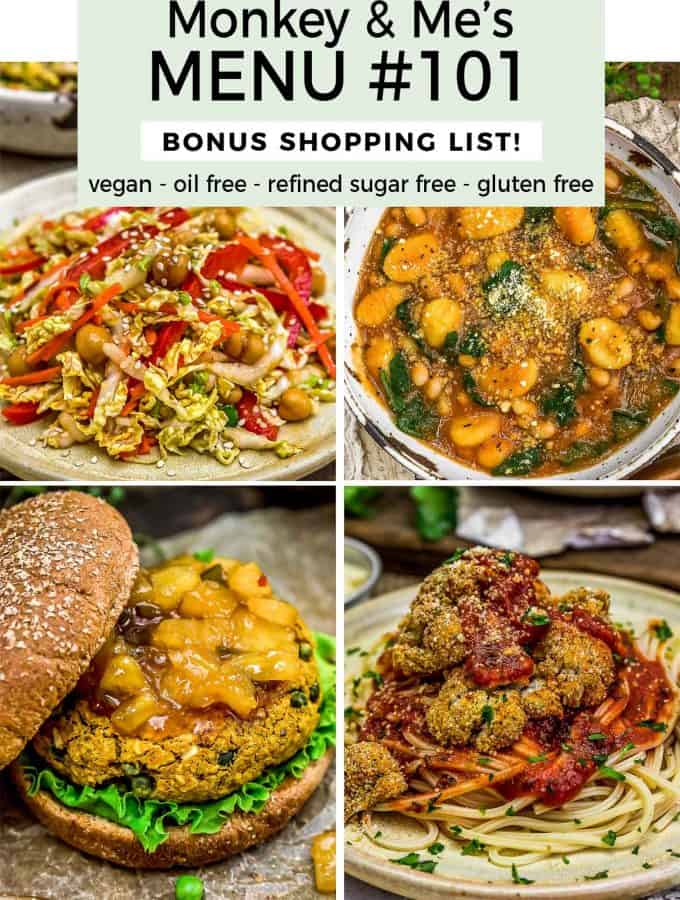 Monkey and Me's Menu 101 featuring 4 recipes