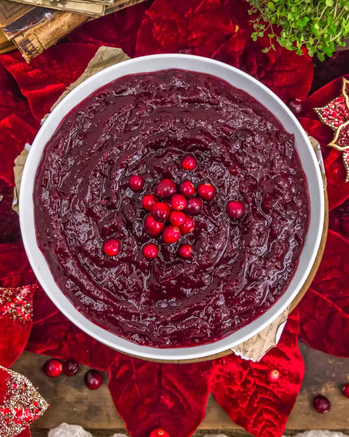 Thanksgiving Simple Cranberry Sauce