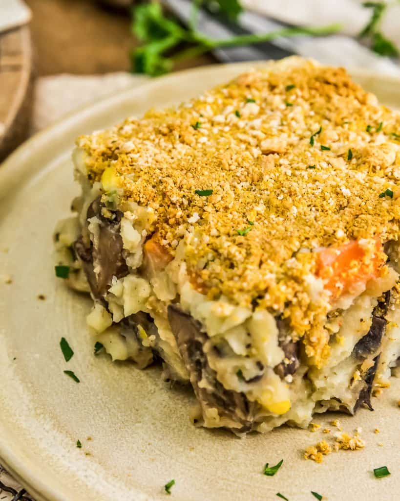 Vegan Garlic Herb Mashed Potato Bake Monkey And Me Kitchen Adventures Vegan Garlic Herb Mashed Potato Bake Monkey And Me Kitchen Adventures