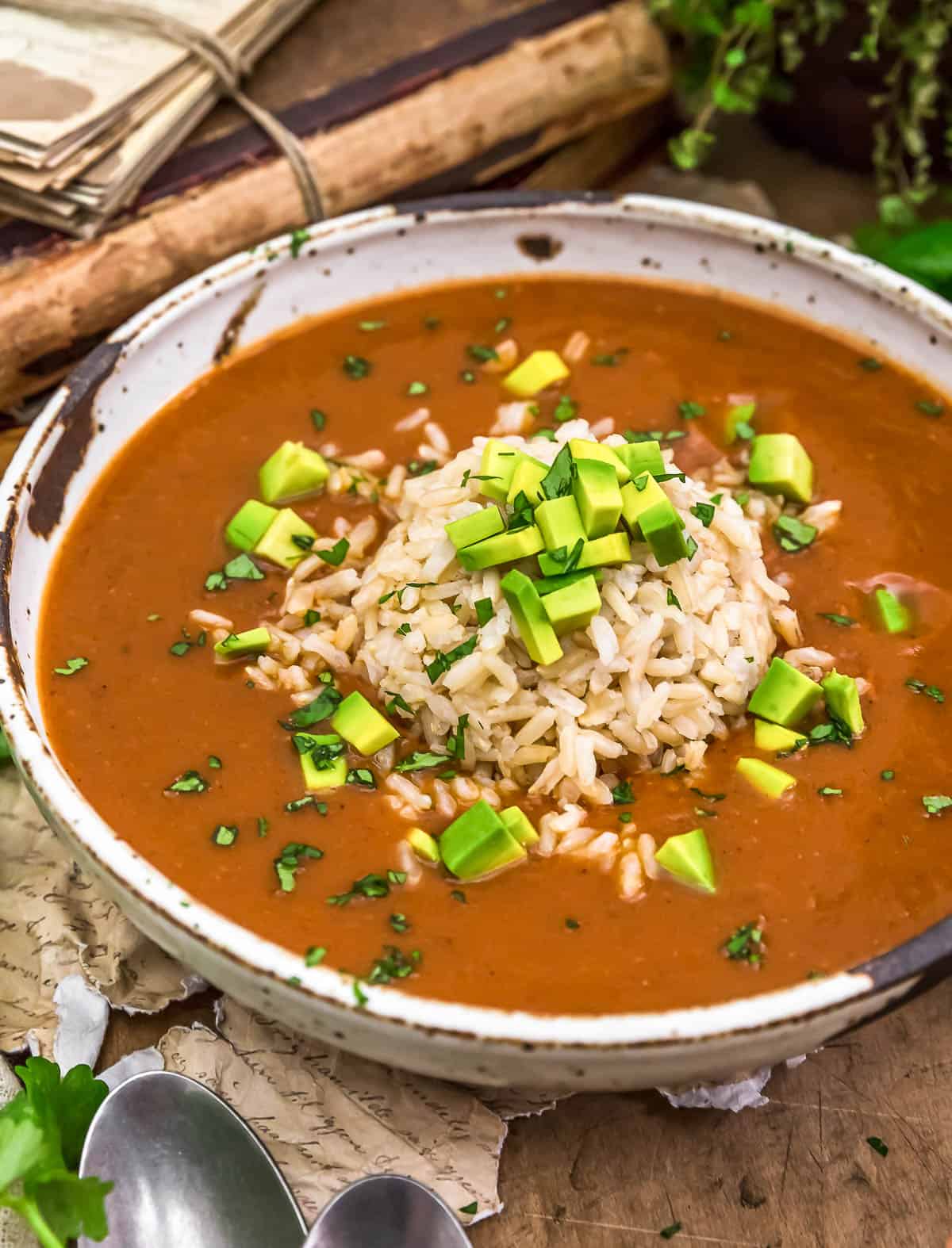 Spicy Pinto Bean Soup