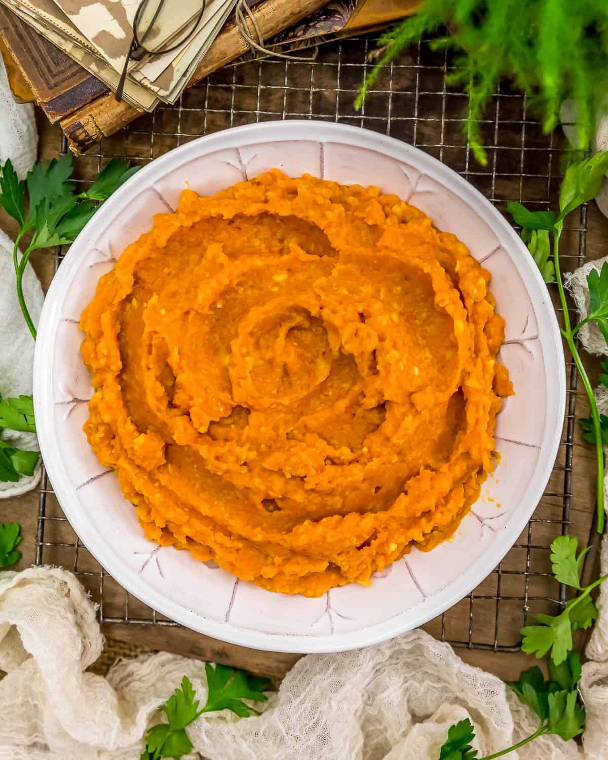 Bowl of Sweet Potato Corn Mash