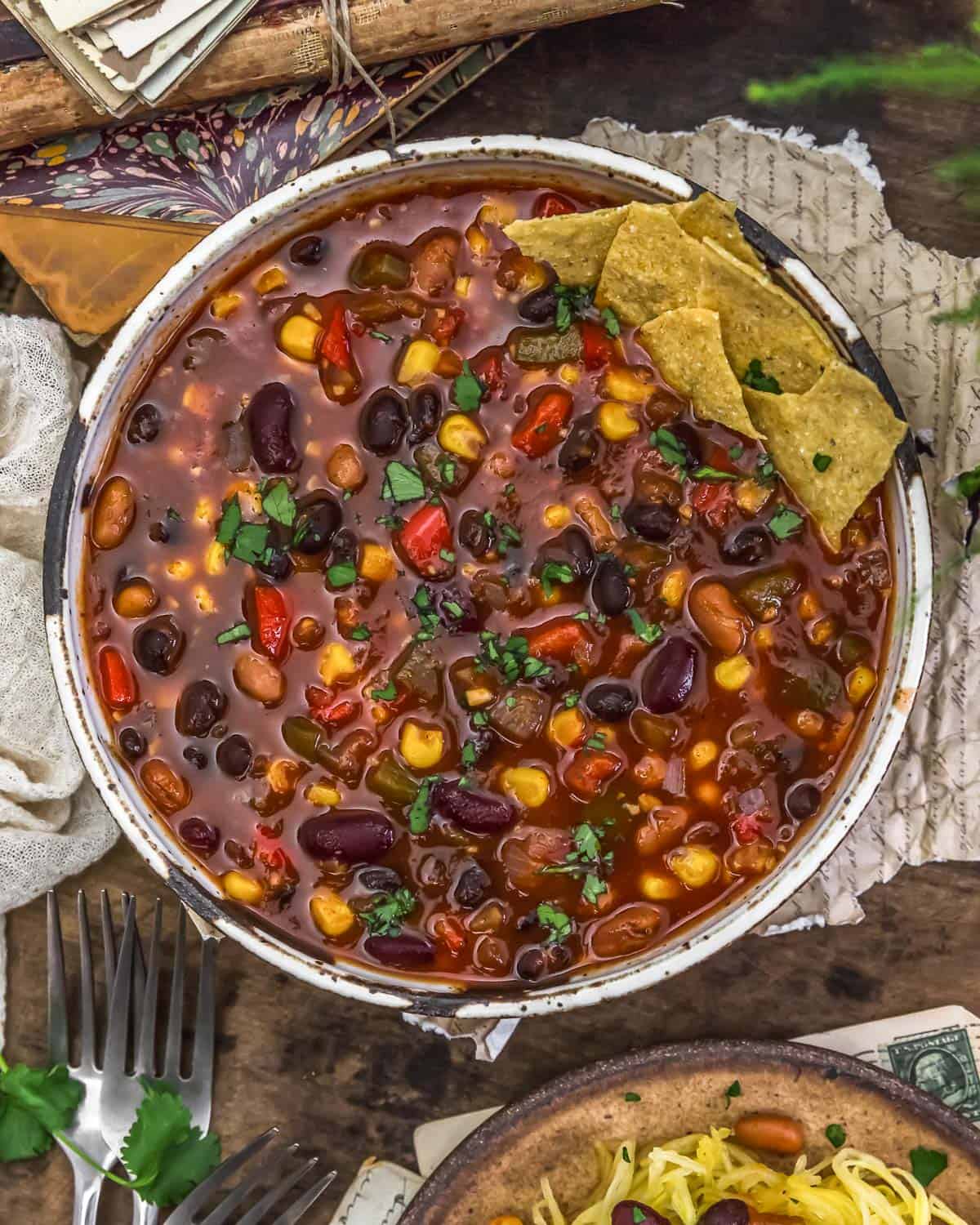 Sweet and Spicy Chili in a Bowl