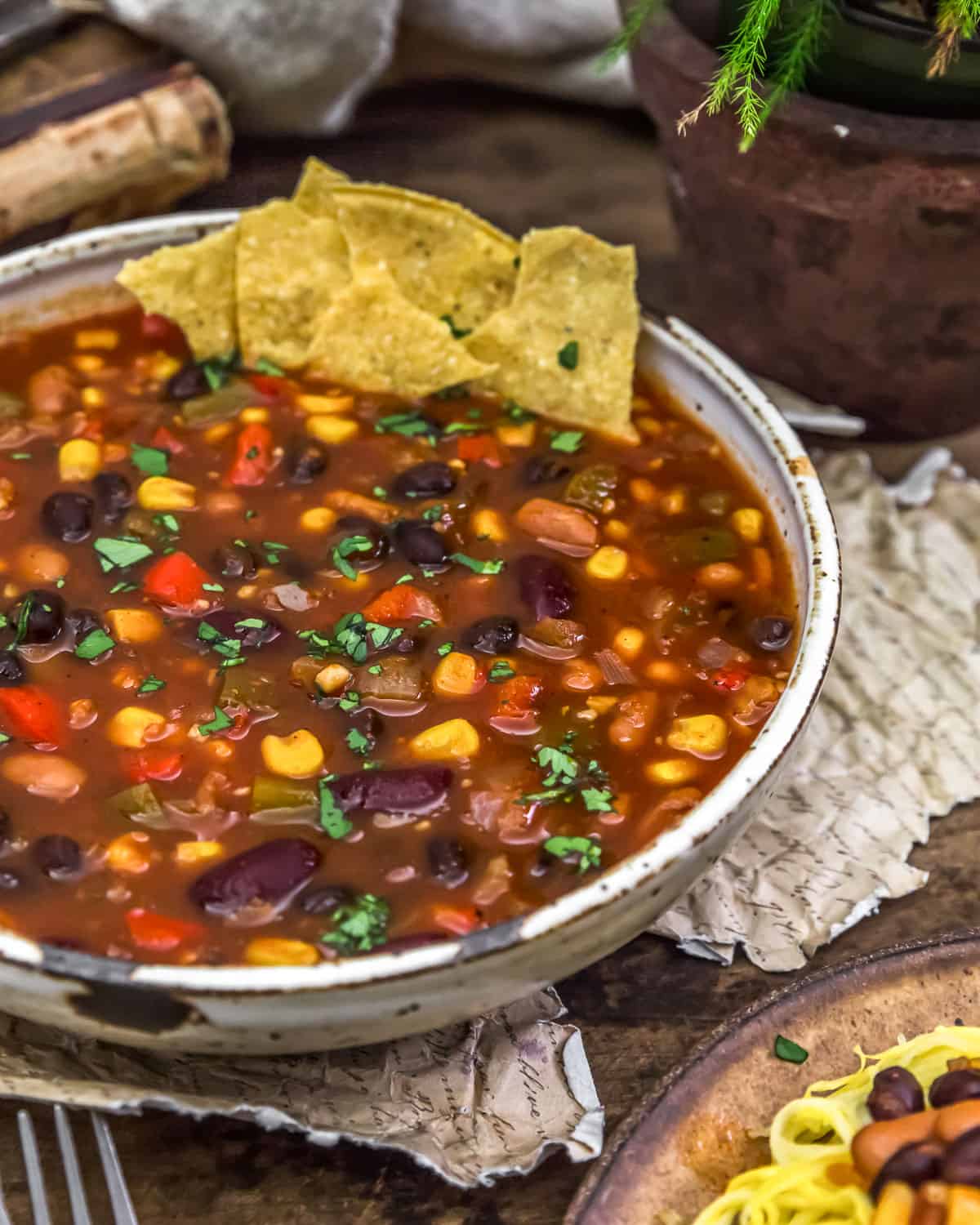 Close up of Sweet and Spicy Chili