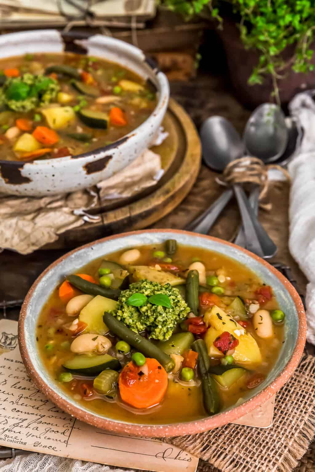 French Vegetable Soup - Monkey and Me Kitchen Adventures