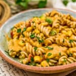 Vegan Creamy Corn Pasta Salad